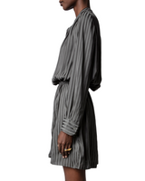 Robe Rinka Satin Elephant