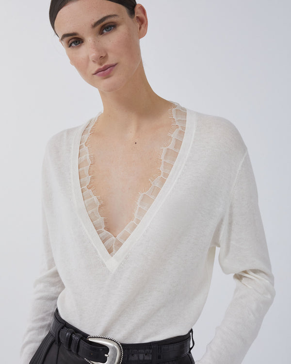Pull Jayden écru