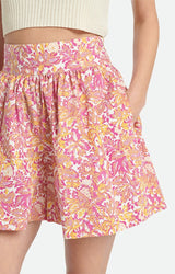 Short Aleck Imprimé Fushia