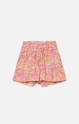 Short Aleck Imprimé Fushia