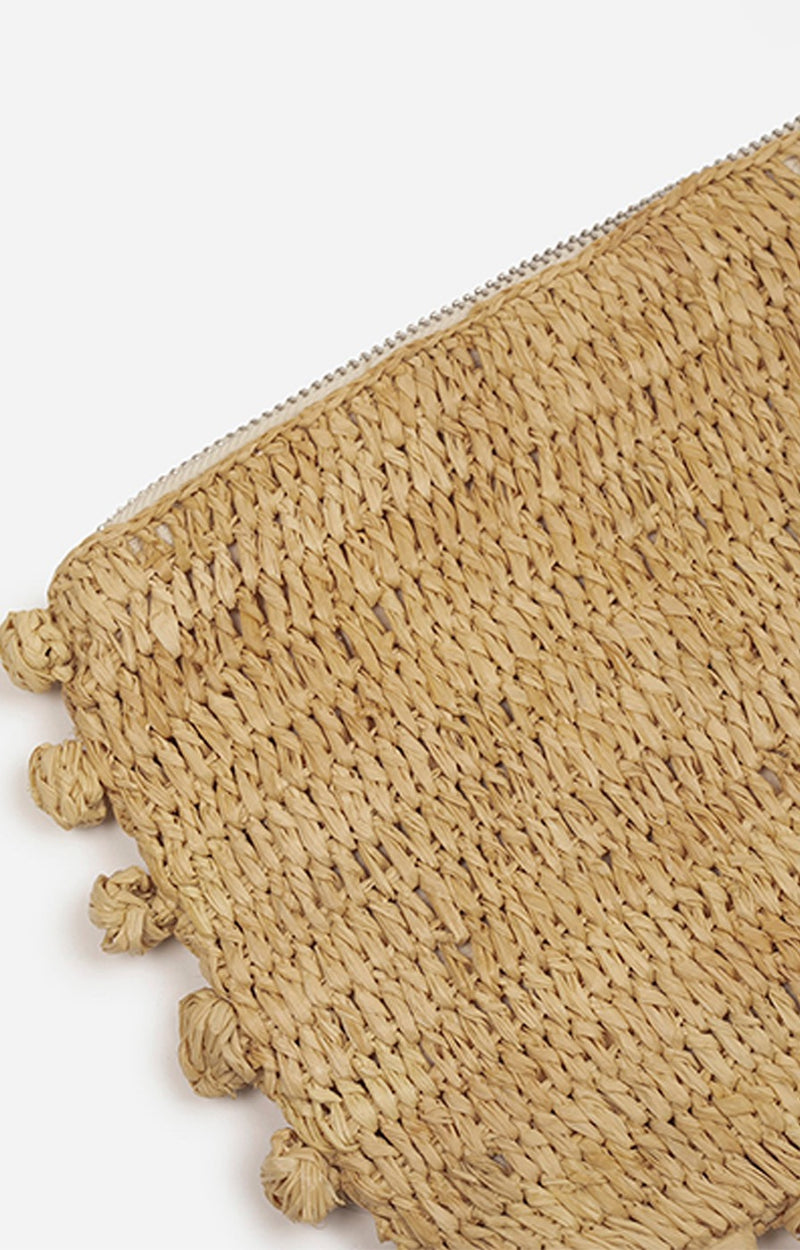 Pochette plate bulles Naturel