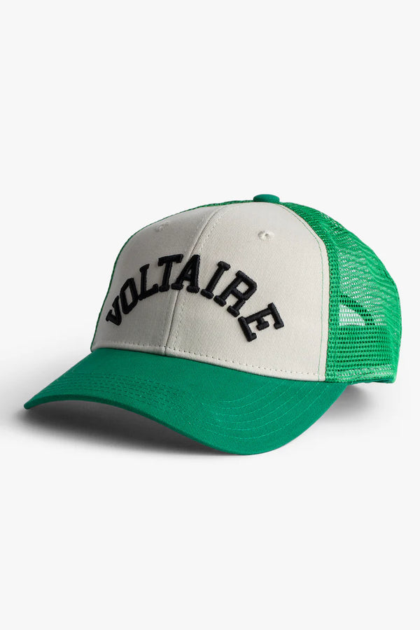 Casquette Klelia Résille Vert