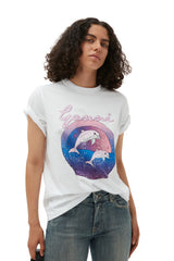 T-shirt Dolphin Blanc