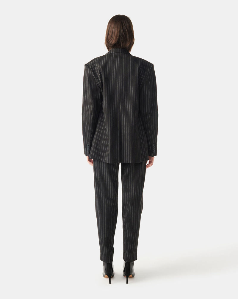 Veste de Tailleur à rayures Goni