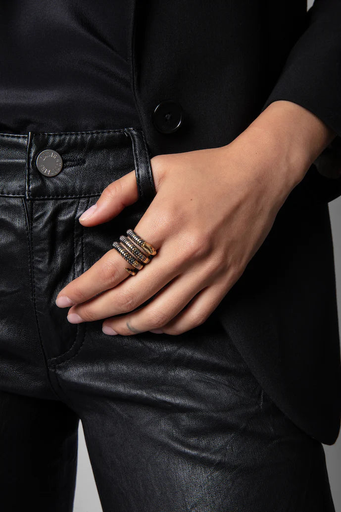 Bague Double Snake