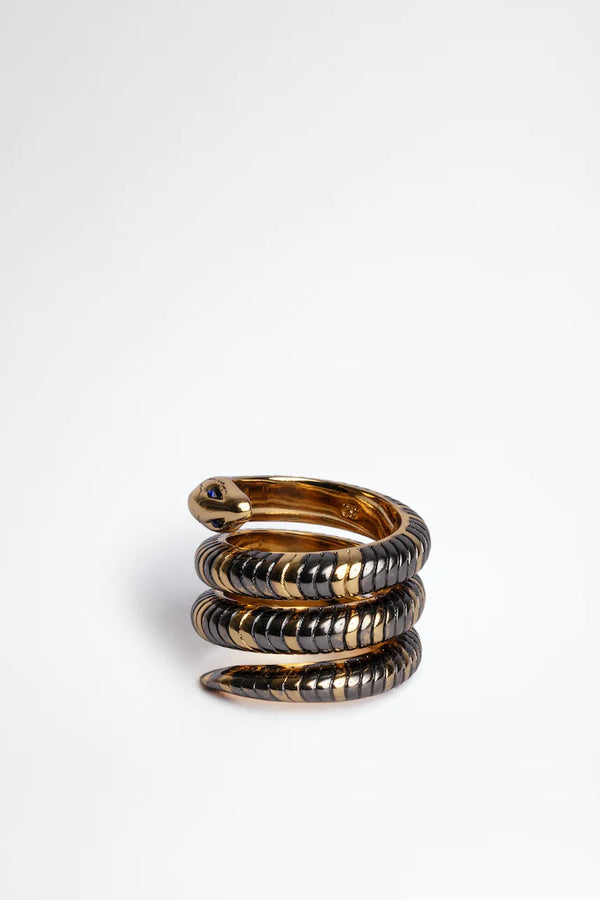 Bague Double Snake